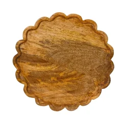 Sottopiatto in legno di mango (D30 cm) Stile campagna Naturale