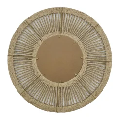 Specchio da parete rotondo in corda (D60 cm) Suva Naturale