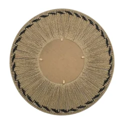 Specchio da parete rotondo in corda (D65 cm) Tuvalu Naturale