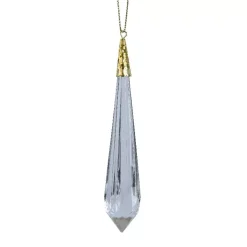 Stalattite da appendere (11 cm) diamante Trasparente