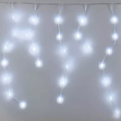 Stalattite luminosa lung.7,10 m Icicle Bianco freddo 360 LED CT