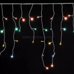 Stalattite luminosa lung.7,50 m Multicolore 175 LED CT