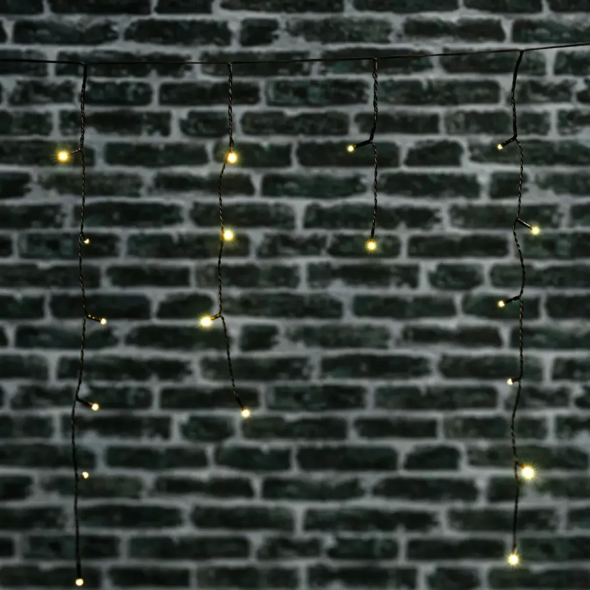 Stalattite luminosa Solare lung.0,60 m Bianco caldo 120 LED