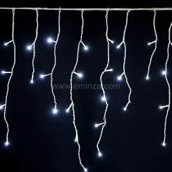 Stalattite luminosa Timer lung.20 m Bianco freddo 630 LED Stars XL CB Grande altezza