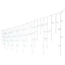 Stalattitie luminosa lung.20 m Bianco freddo 490 LED CB