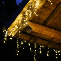 Stalattitie luminosa lung.20 m Bianco caldo 490 LED CB