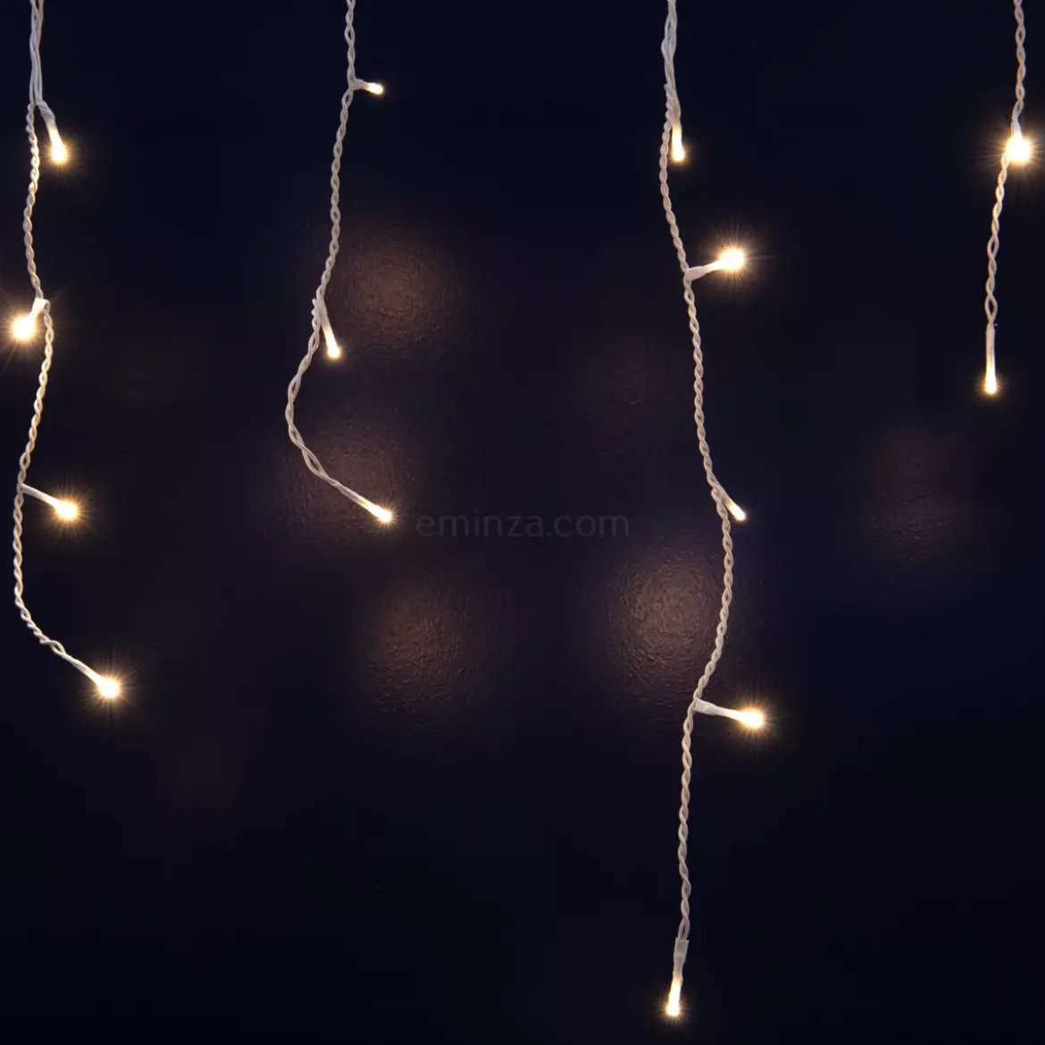 Stalattitie luminosa lung.20 m Bianco caldo 490 LED CB