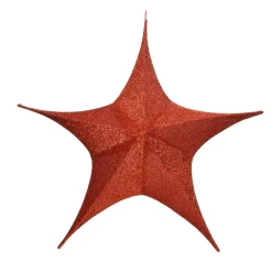 Stella di Natale da appendere (80 cm) Natale Rosso