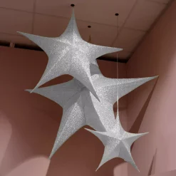 Stella di Natale da appendere (D180 cm) Christmas Argento