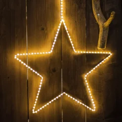 Stella luminosa Kais grande modello Bianco caldo 175 LED