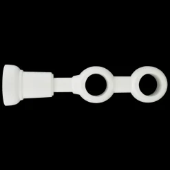 Supporto doppio legno (L215 / D28 mm) Nils Bianco