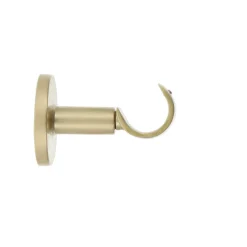 Supporto per asta metallo (L65 cm / D28 mm) Lino Oro