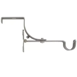 Supporto per bastone per cassettone dell'avvolgibile (L135 / D28 mm) Argento opaco