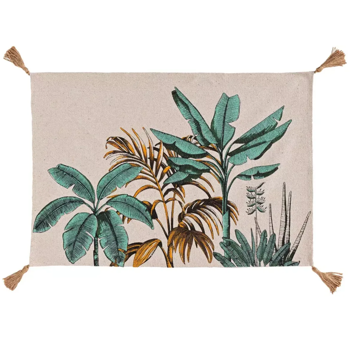 Tappeto (90 cm) Balinesia Verde
