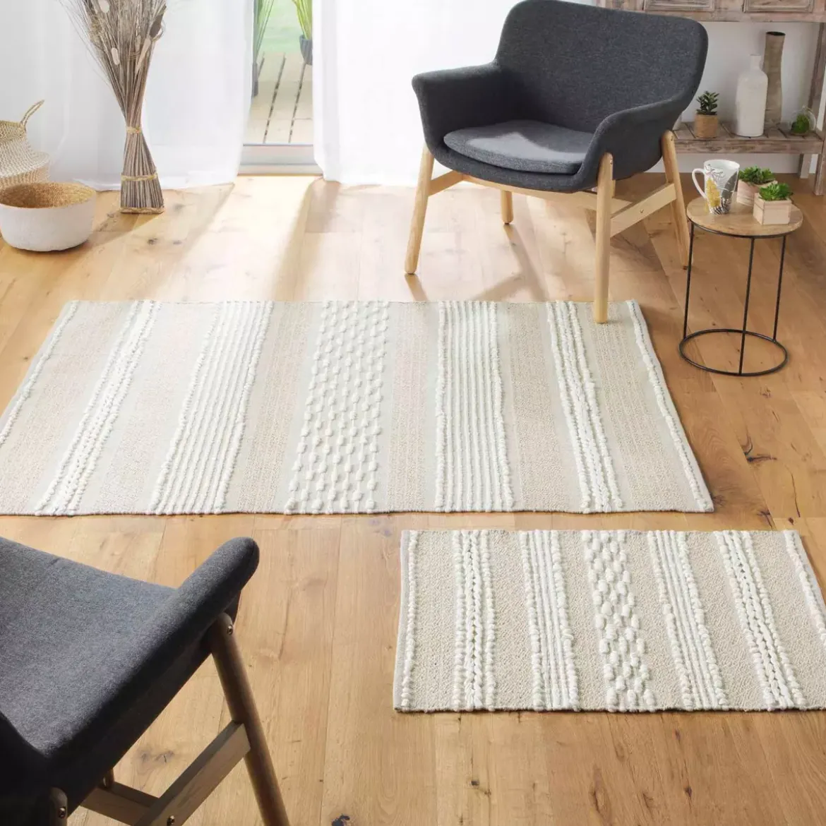Tappeto (90 cm) Blanca Beige