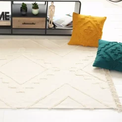 Tappeto (170 cm) Inca Avorio