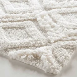 Tappeto bagno (80 cm) Ikatis Bianco
