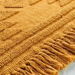 Tappeto cotone (90 cm) Cilaos Giallo zafferano