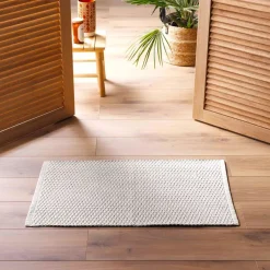 Tappeto cotone (50 x 80 cm) Alivia Ecrù