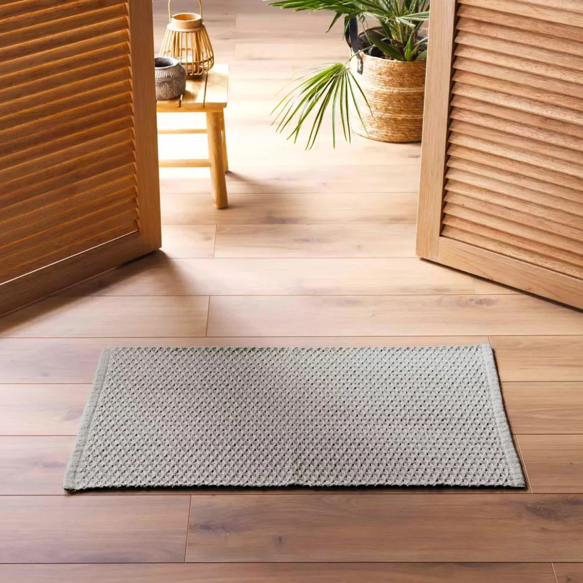 Tappeto cotone (50 x 80 cm) Alivia Beige