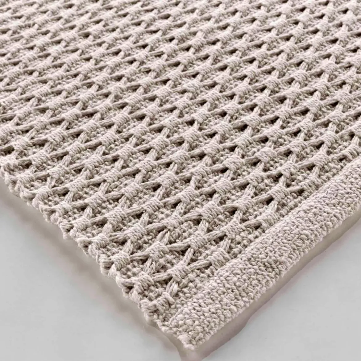 Tappeto cotone (50 x 80 cm) Alivia Beige