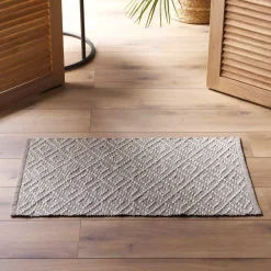 Tappeto cotone (50 x 80 cm) Dorana Tortora