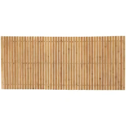 Tappeto da bagno bambù (120 x 50 cm) Leo Beige