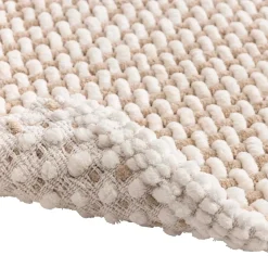 Tappeto da bagno in cotone (50 x 80 cm) Rafael Beige
