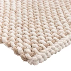 Tappeto da bagno in cotone (50 x 80 cm) Rafael Beige