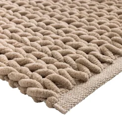 Tappeto da bagno in cotone (50 x 80 cm) Ariel Beige