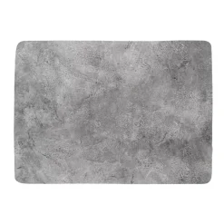 Tappeto da bagno in gomma naturale antiscivolo (45 x 60 cm) Nature Brute Grigio
