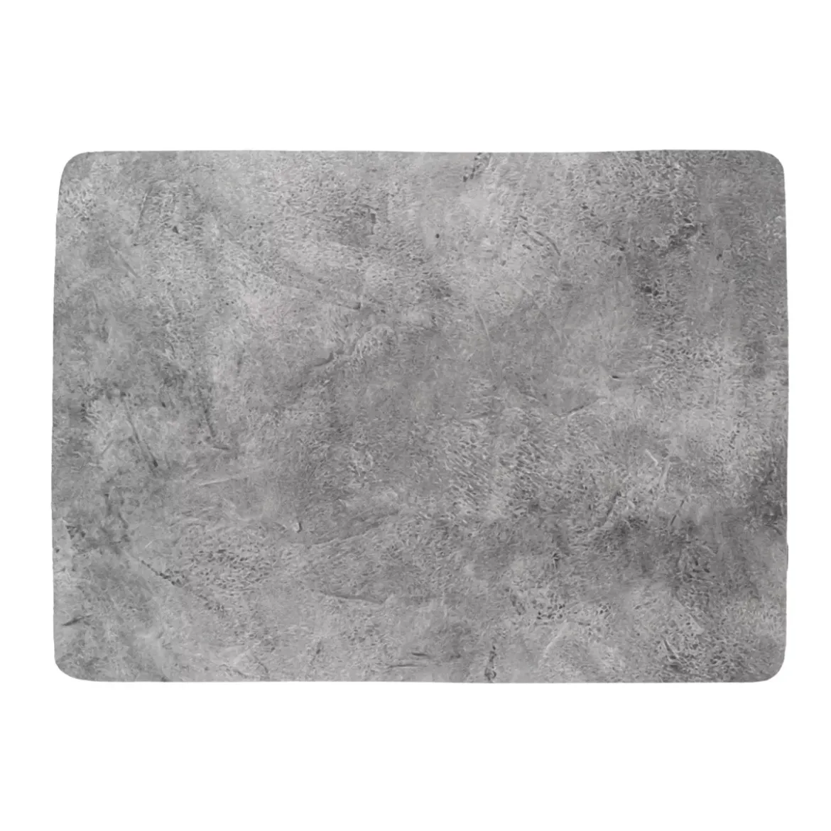 Tappeto da bagno in gomma naturale antiscivolo (45 x 60 cm) Nature Brute Grigio
