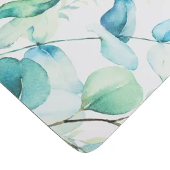 Tappeto da bagno in gomma naturale antiscivolo (45 x 60 cm) Eden Garden Verde