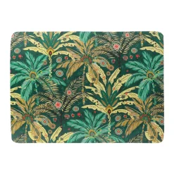 Tappeto da bagno in gomma naturale antiscivolo (45 x 60 cm) Sogno d'Oriente Verde