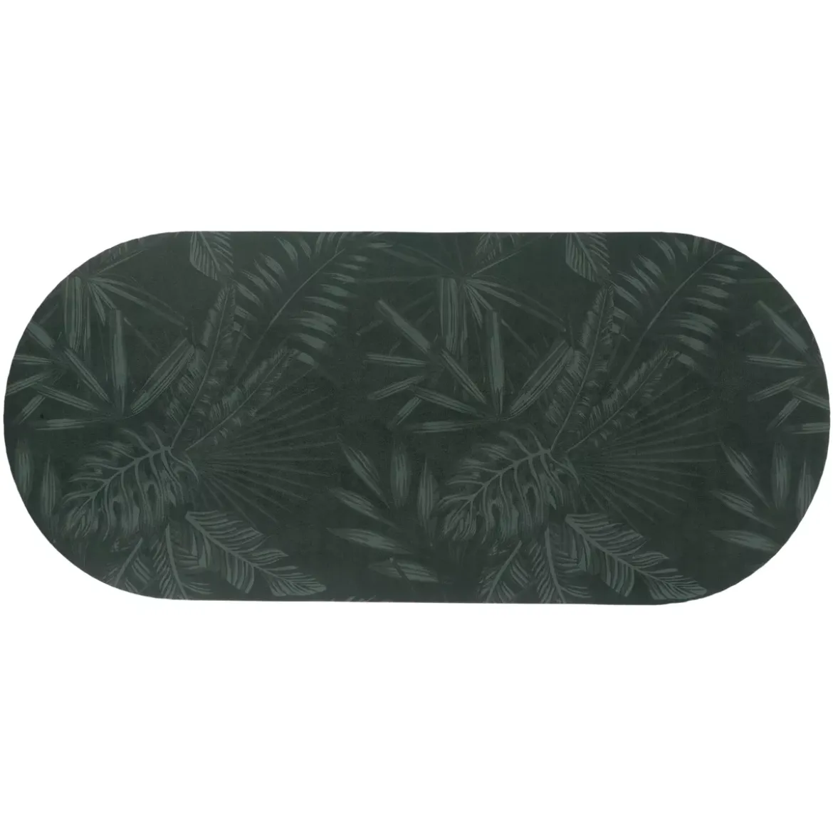 Tappeto da bagno in gomma naturale antiscivolo (45 x 100 cm) Essential Nature Verde