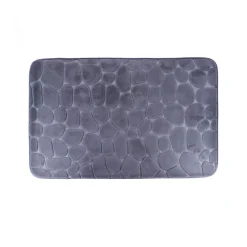 Tappeto da bagno memory foam (50 x 80 cm) Galeo Grigio scuro