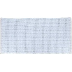 Tappeto da bagno microfibra (45 x 90 cm) Blu chiaro