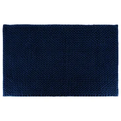 Tappeto da bagno microfibra (50 x 80 cm) Blu marino