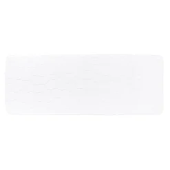 Tappeto da bagno rettangolare memory foam (50 x 120 cm) Galeo Bianco