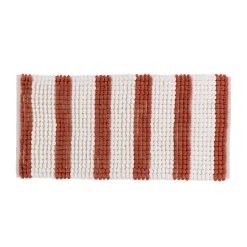 Tappeto da bagno rettangolare in cotone (45 x 90 cm) Mismo Marrone