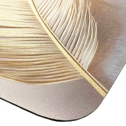 Tappeto da bagno ultra-assorbente (120 x 50 cm) Angelica Ecru