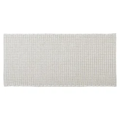 Tappeto da salotto in cotone (50 x 120 cm) Mimetismo Bianco e avorio