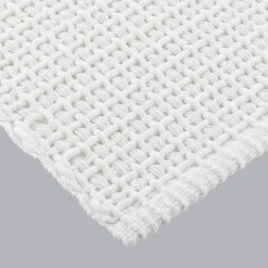 Tappeto da salotto in cotone (50 x 90 cm) Mimetismo Bianco
