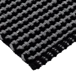 Tappeto da soggiorno cotone (50 x 90 cm) Mimetisme Grigio antracite e nero