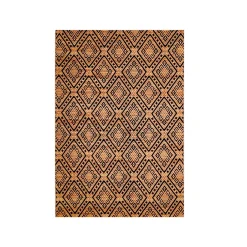 Tappeto da soggiorno rettangolare juta tessuto a mano (140 x 200 cm) Meera Beige