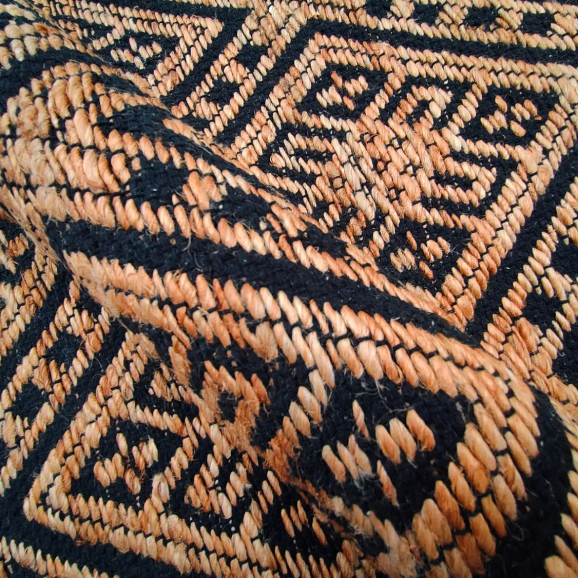 Tappeto da soggiorno rettangolare juta tessuto a mano (160 x 230 cm) Meera Beige