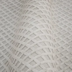 Tappeto da soggiorno rettangolare tessuto (160 x 230 cm) Ravi Beige pampa