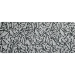 Tappeto d'ingresso gomma (120 cm) Jungle Grigio