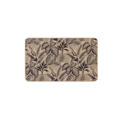 Tappeto intrecciato antiscivolo (45 x 75 cm) Stylis Nero