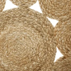 Tappeto juta (D80 cm) Giusti Beige naturale